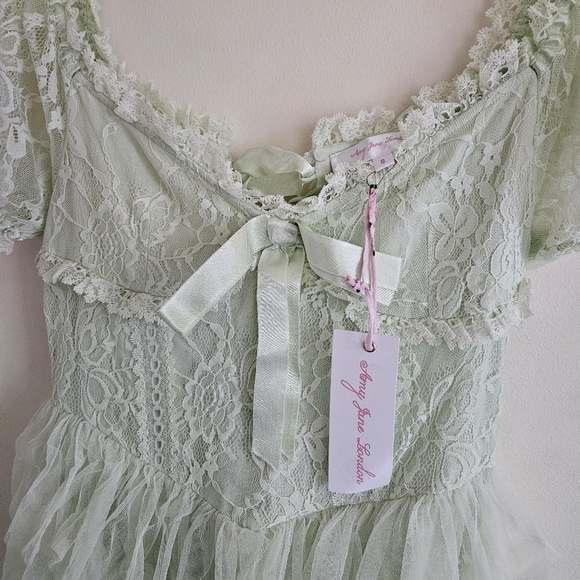 Amy Jane London Chinoise Green Sofia Maxi Dress NWT - Picture 5 of 13